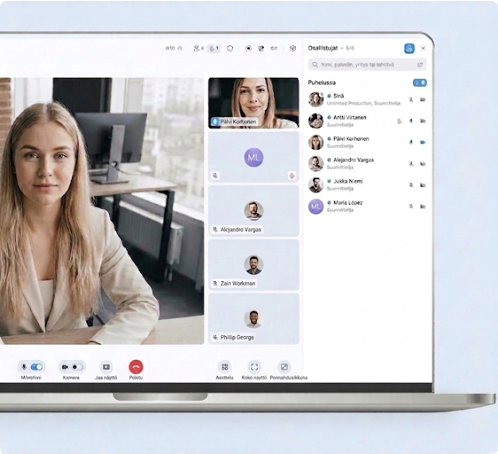 Resilient video conferencing under your control
