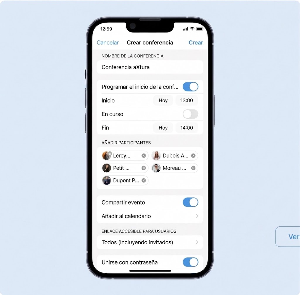 Simple meetings across distributed sites